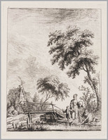 KG 13775
<br/>
Tweede serie van ruïnes en landschappen
<br/>
<em>Weirotter, François Edmund (1730-1771)</em>